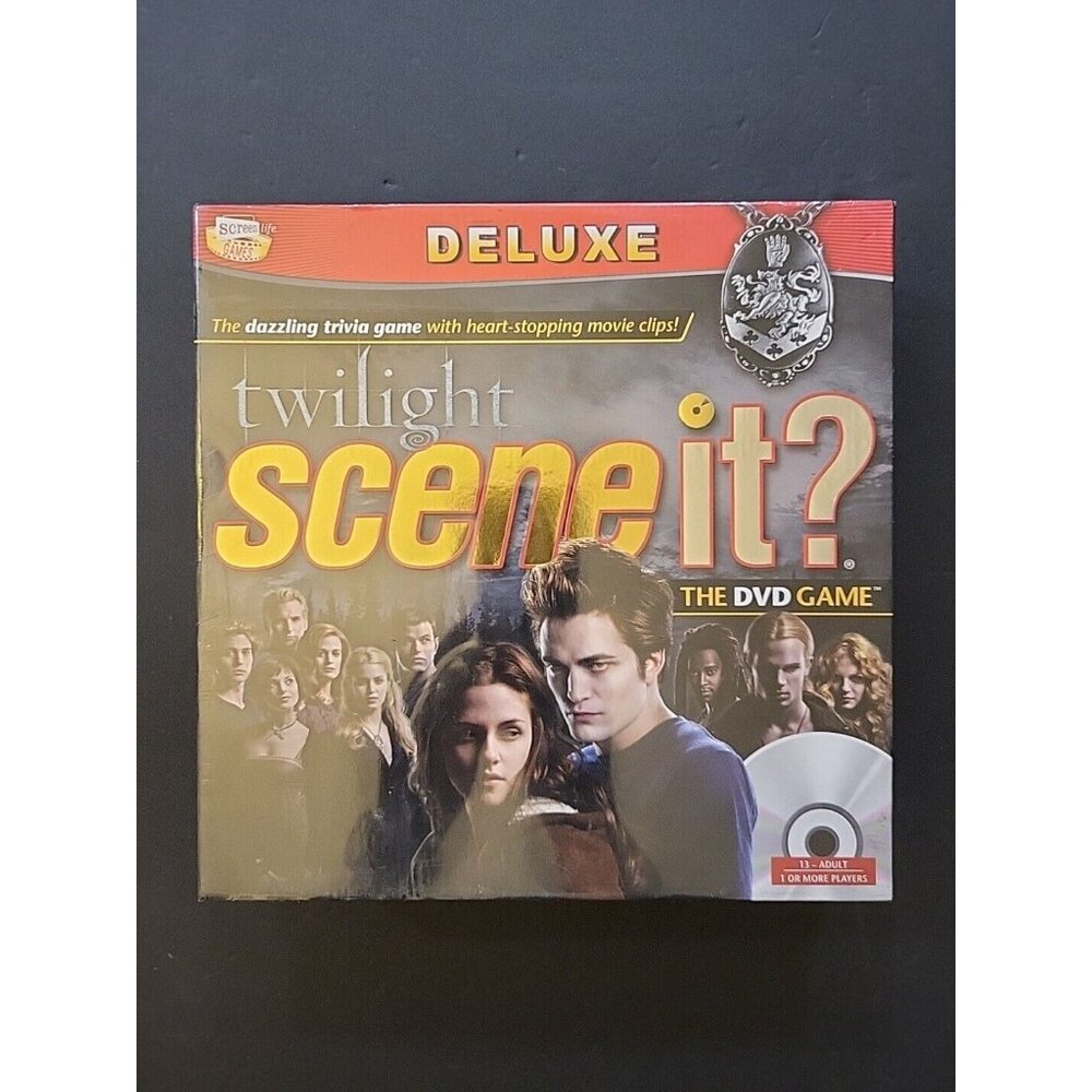 Scene it? The Twilight Saga Deluxe DVD Game 2010 New Factory Sealed